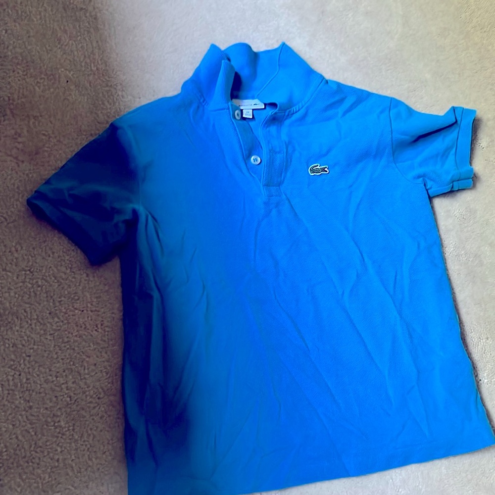 Kids Lacoste polo size 10